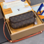 Louis Vuitton Wallet on Chain Ivy M81911 Brown